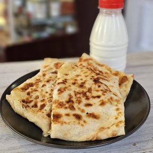 Гьозлеме + айрян