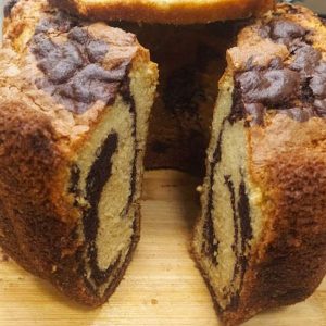 Мраморен кекс (100г)